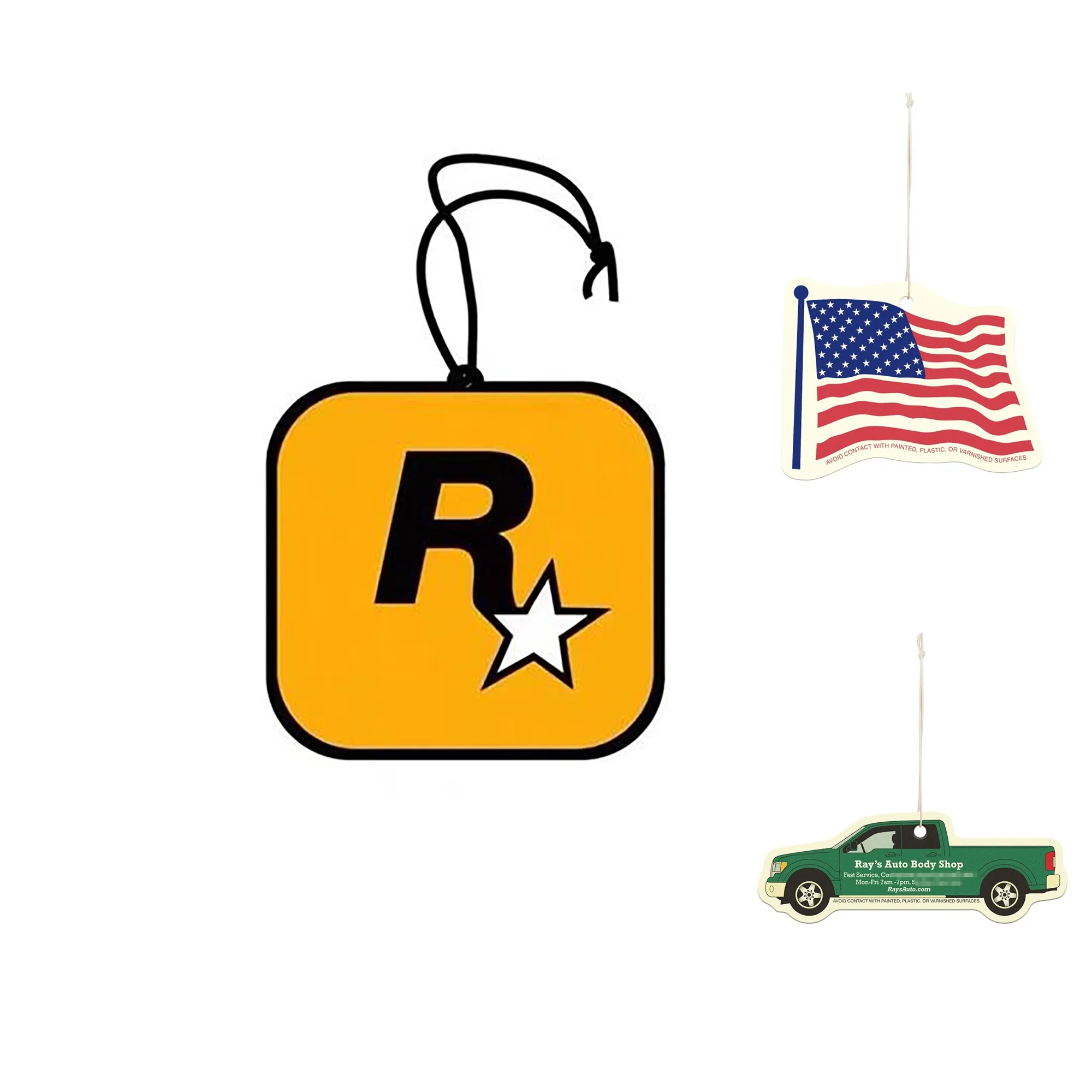 Creative Car Hanging Aromatherapy Tablets 3