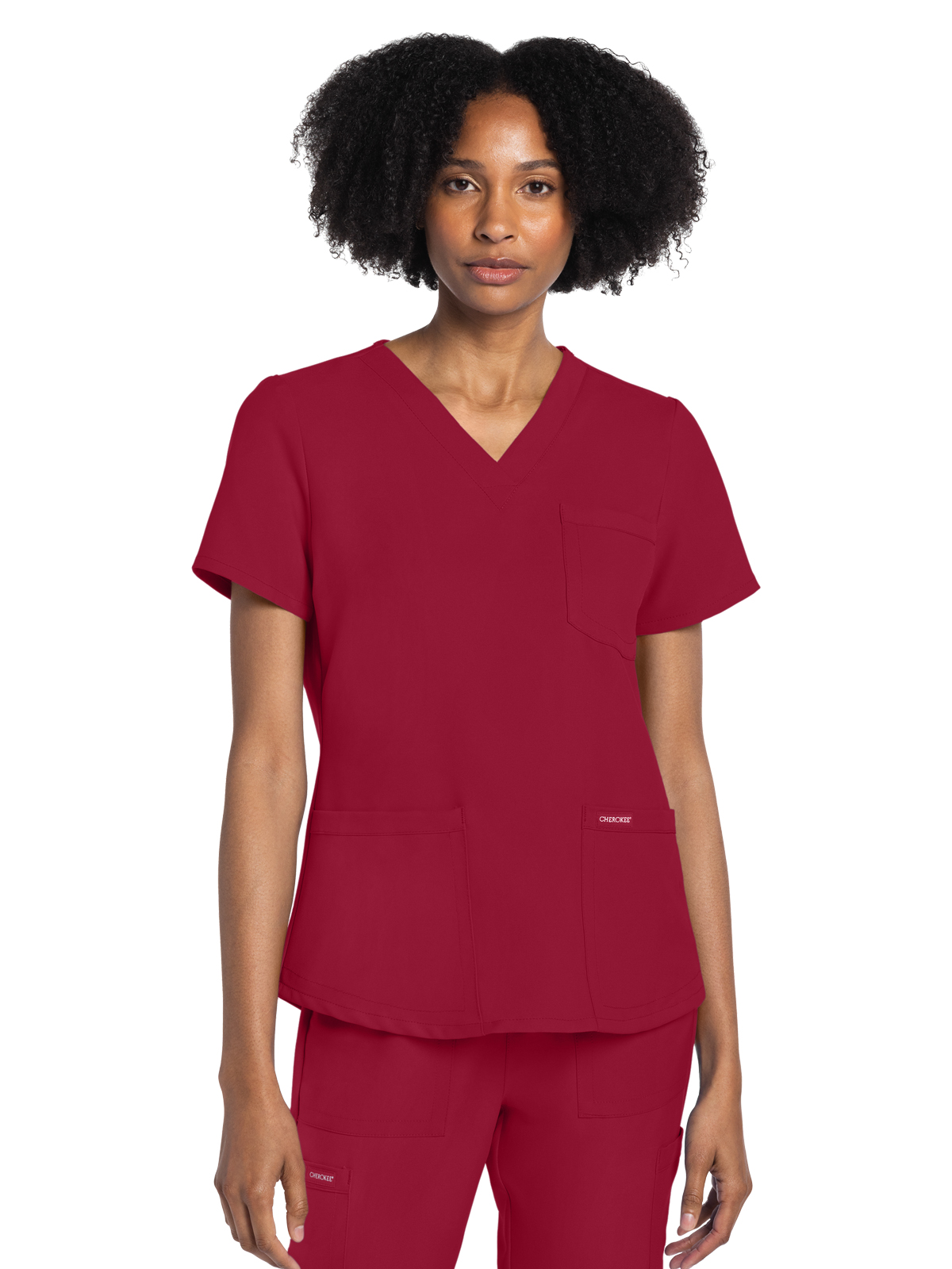 Cherokee - WW Originals Ultra - Women's 3-Pocket V-Neck Top 36