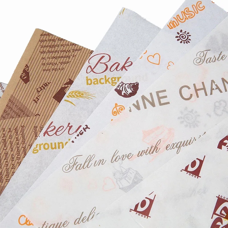 Customized Hamburger Wrapper Paper 4