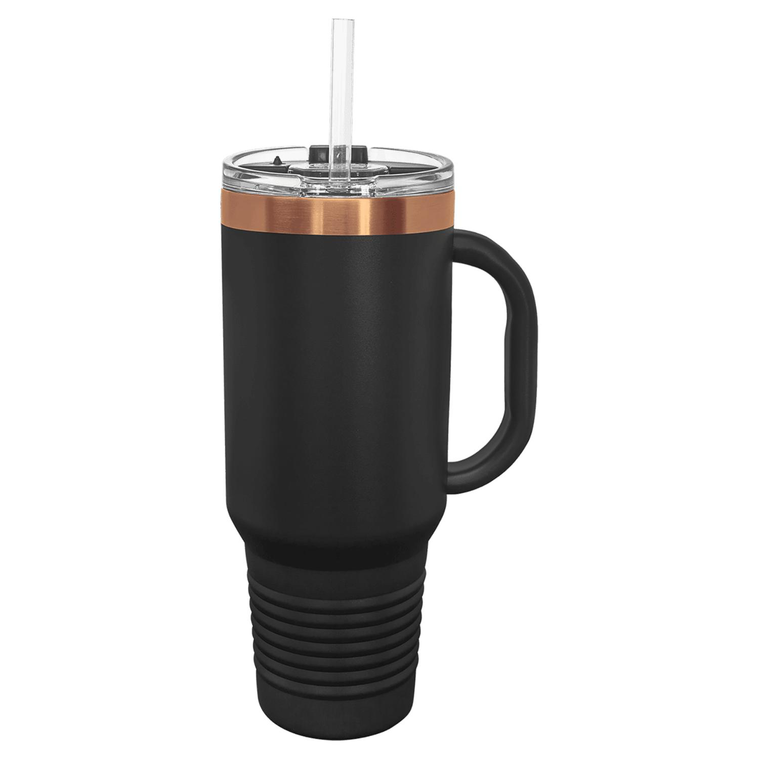 40 oz Polar Camel® Stainless Steel Insulated Ion Plated Travel Mug 3
