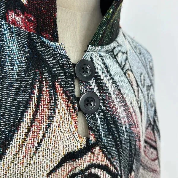 Tapestry Poncho 4