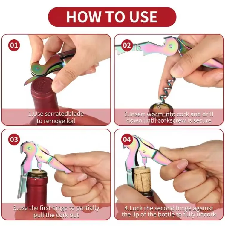 Seahorse Corkscrew Wine Opener 5