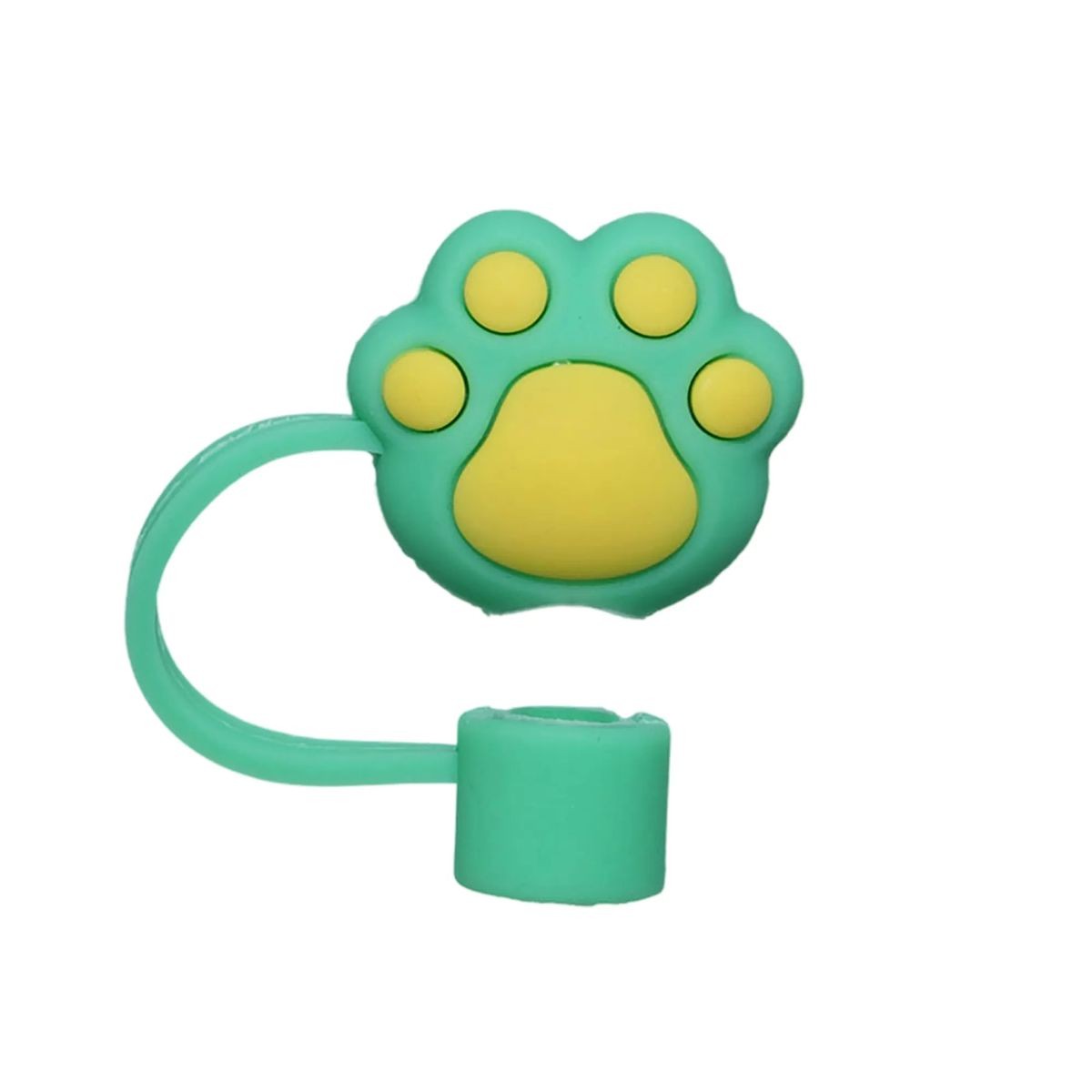 Food-Grade Silicone Straw Covers 1.97 inches with Custom Logo Imprint 5