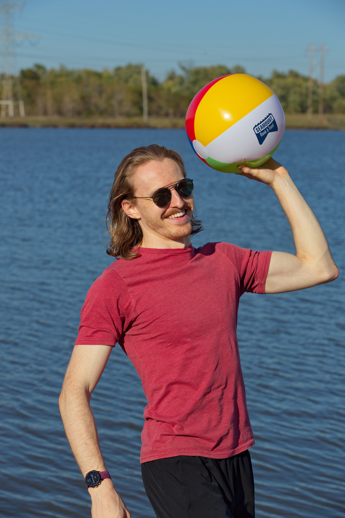 Sunburst 16" Inflatable Beach Ball 21