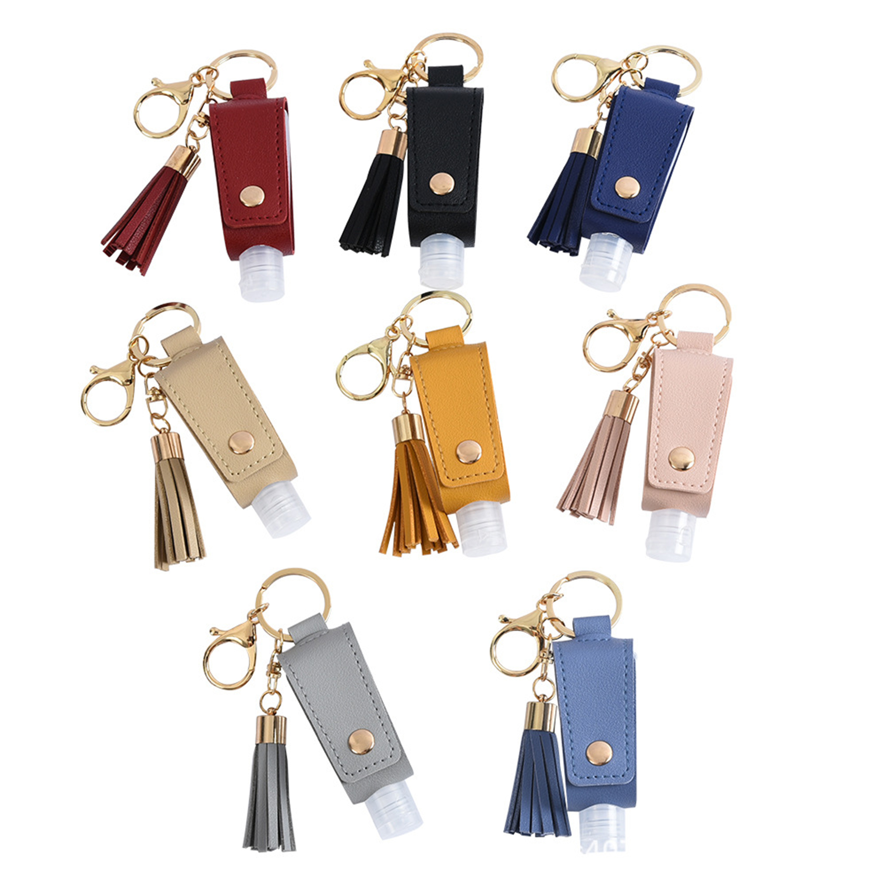 Portable Hand Sanitizer Holder with Keychain 3