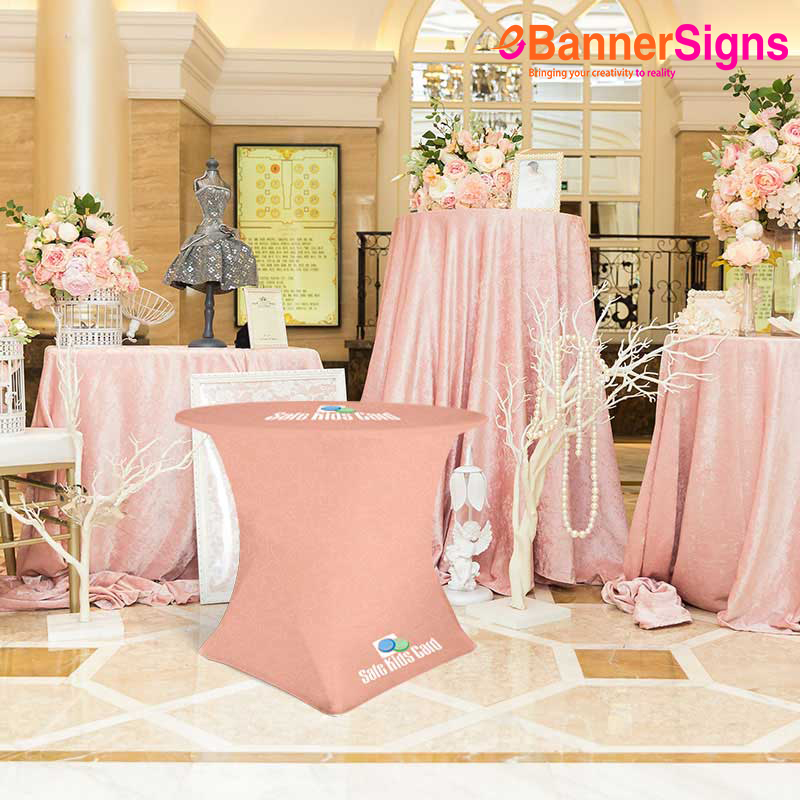 Round Stretch Table Cover 3