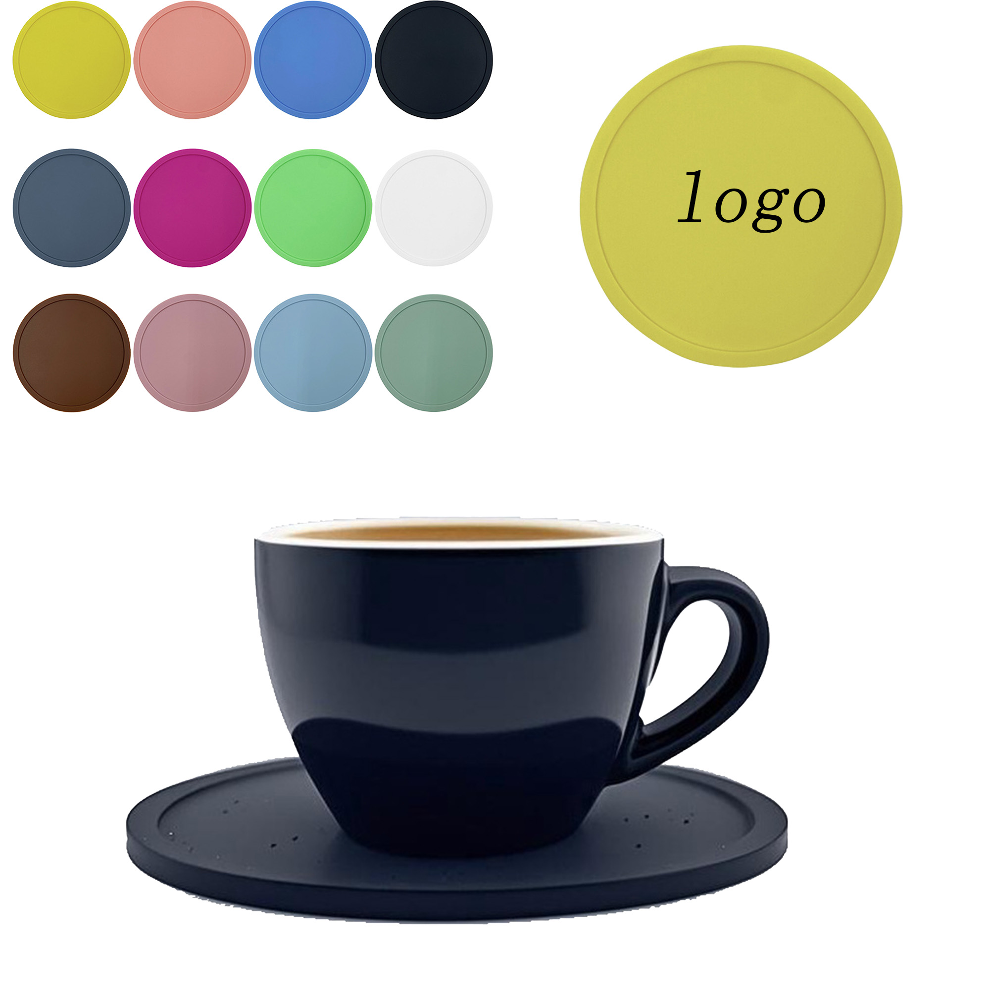 Simple And Anti-Slip Silicone Cup Liner 1
