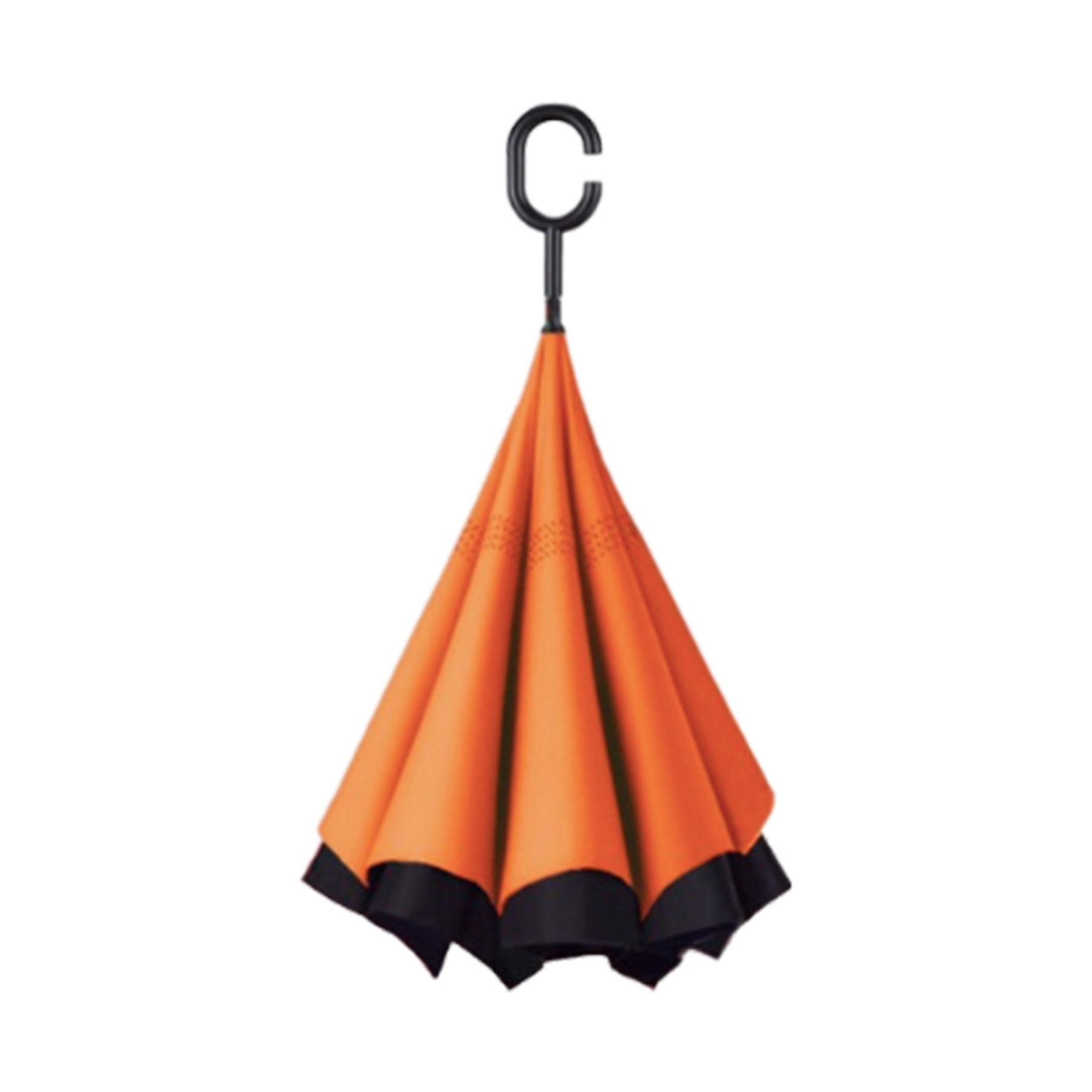 C Handle Inverted Upside Down Umbrella 4