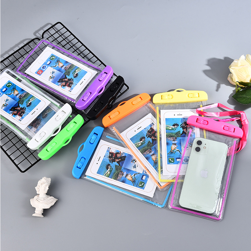PVC Touch Screen Waterproof Bbag For Mobile Phones 3