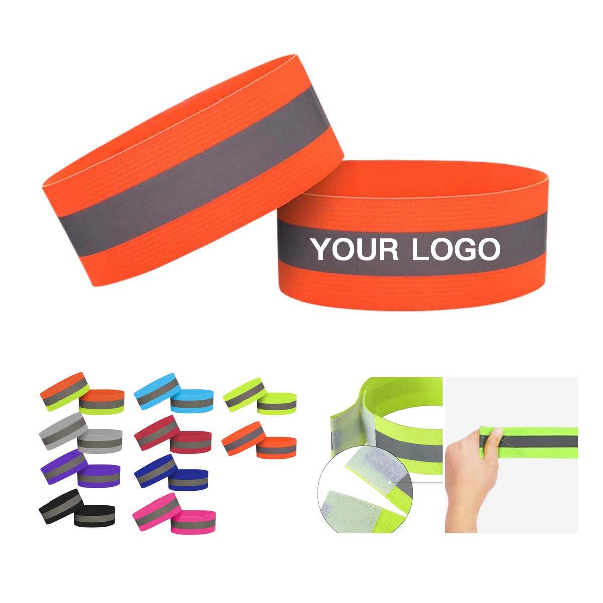 Reflective Wrist Strap for Running and Outdoor Safety 3
