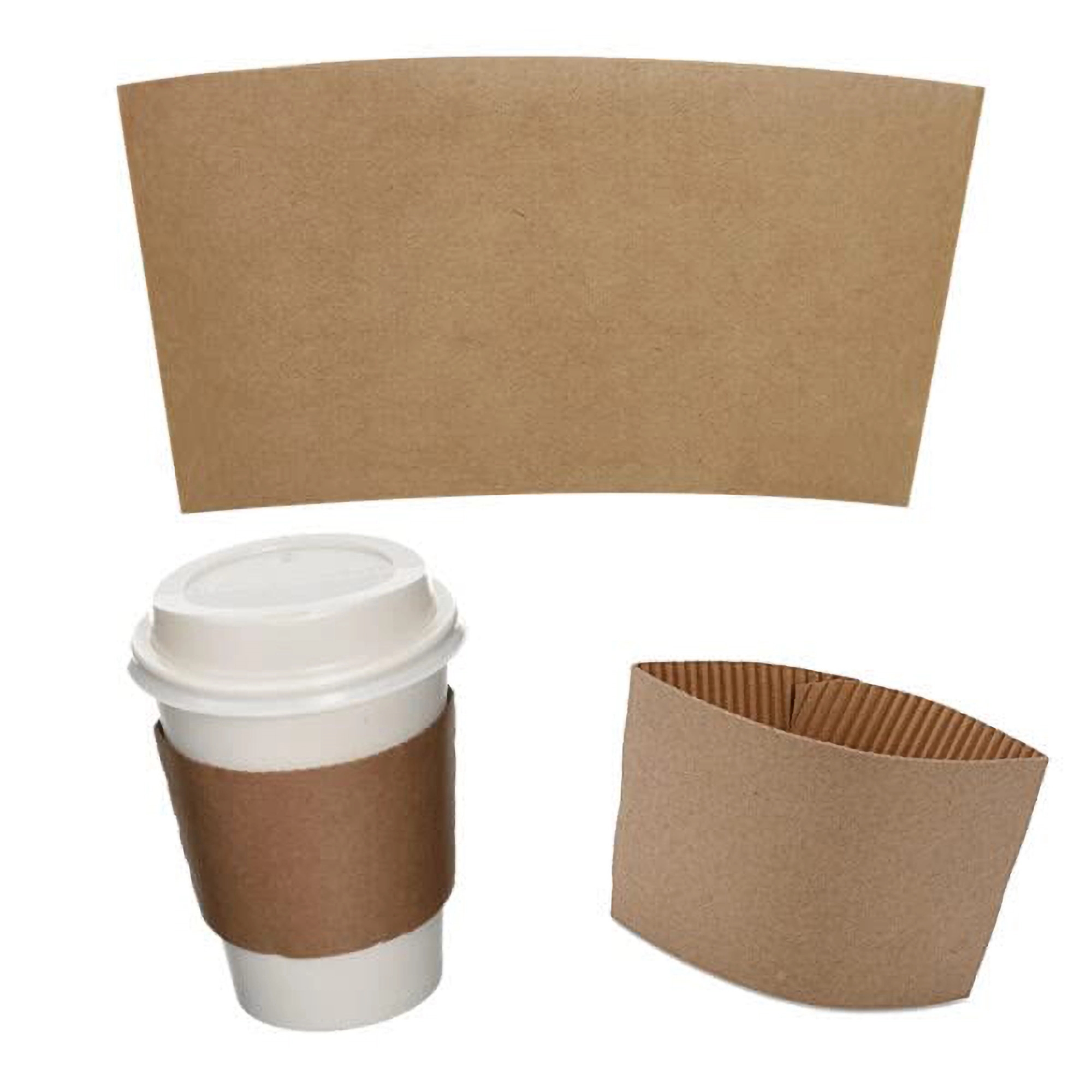 Corrugated Kraft Cup Coffee Sleeves 3