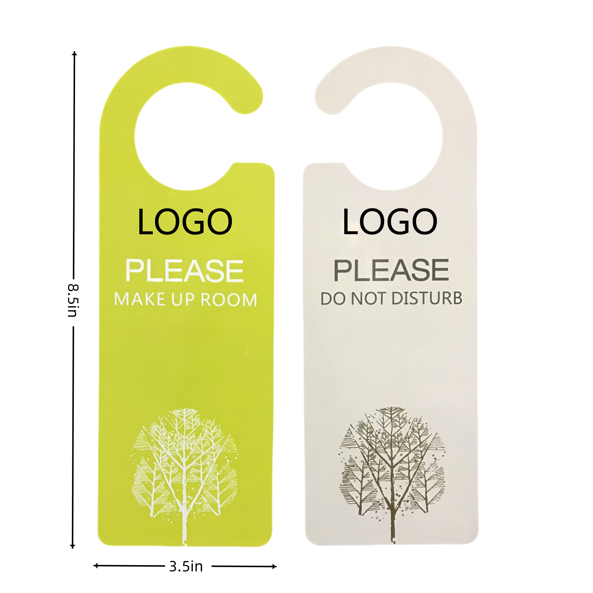 Full-Color Personalized PVC Door Handle Sign 4