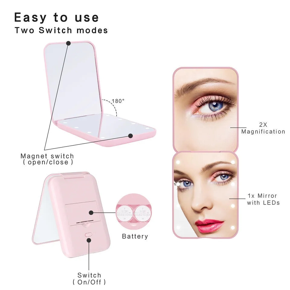 LED Light Pocket Mirror 3