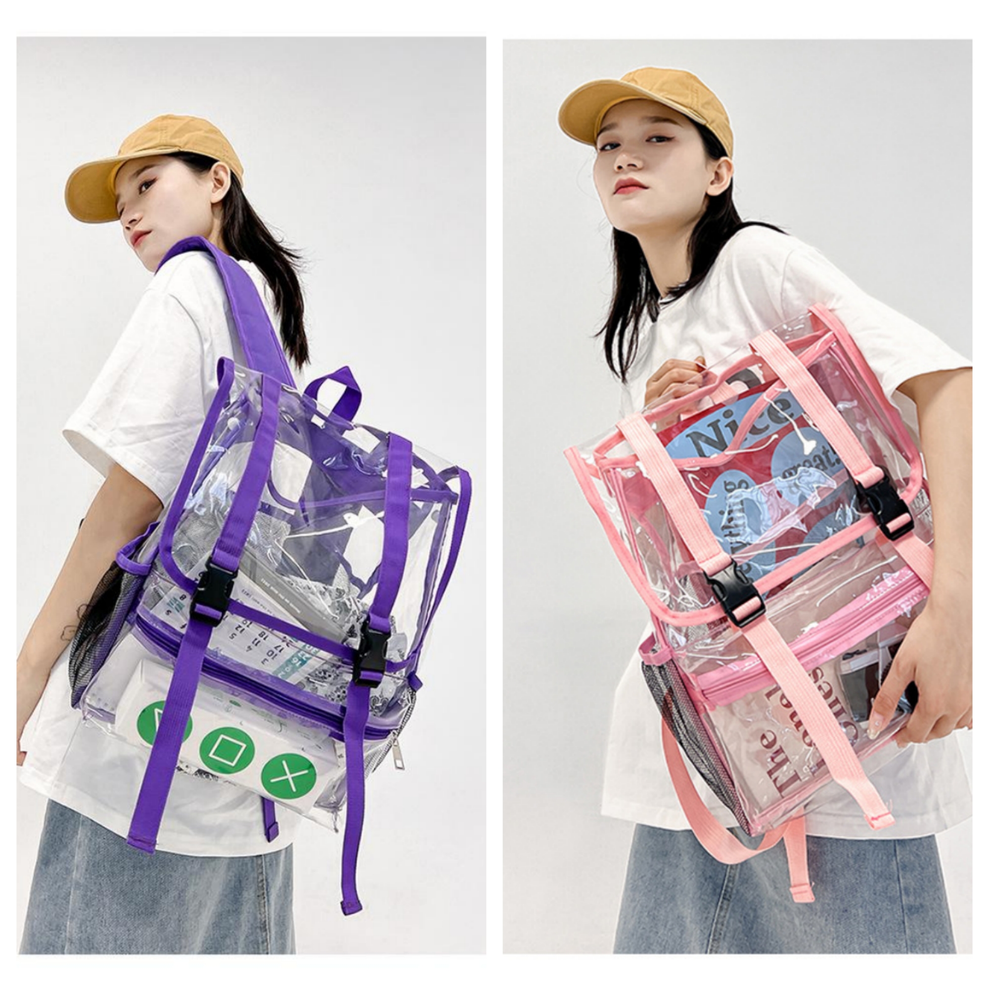 Heavy Duty Clear Backpack 3