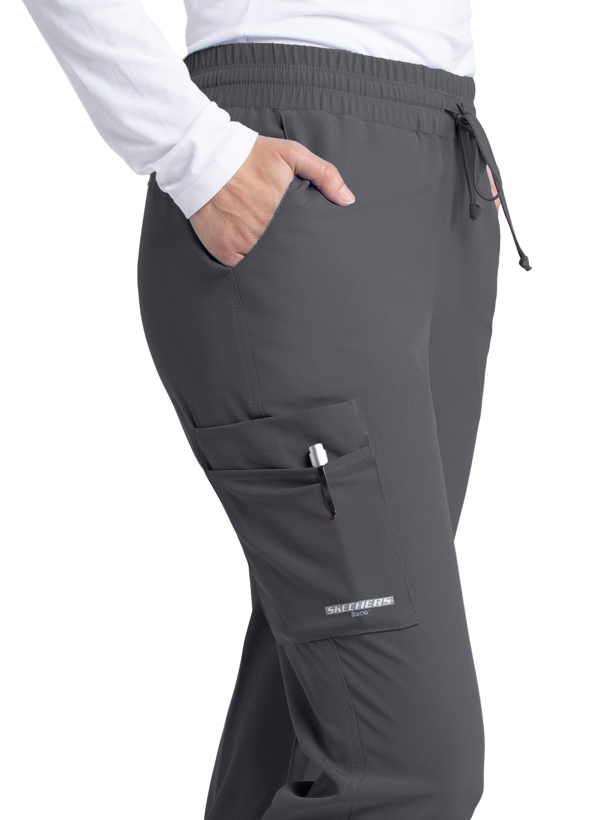 Skechers - Women's Four-Pocket Low-Rise Theory Jogger Scrub Pant 6