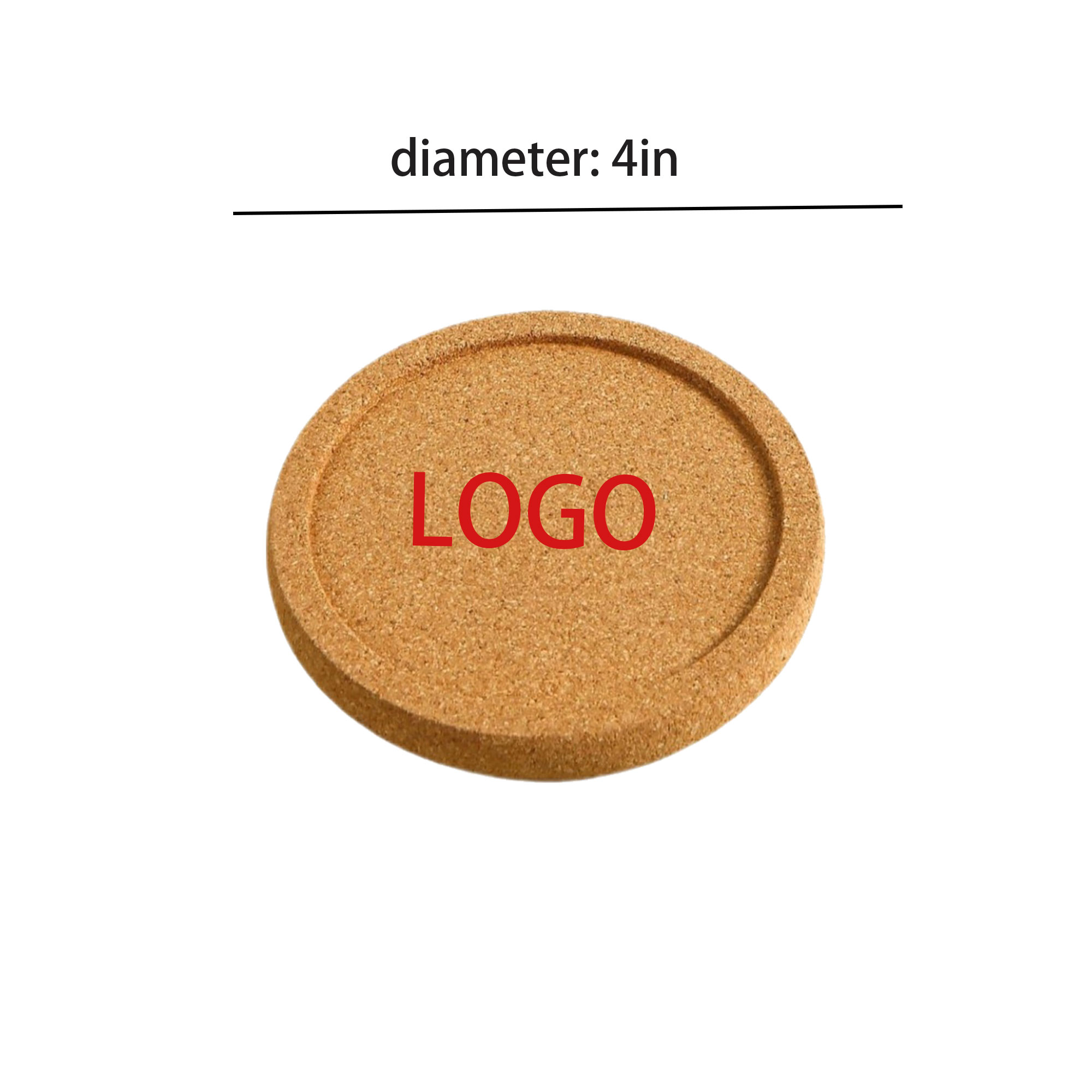 Coffee Drink Cork Coaster 4