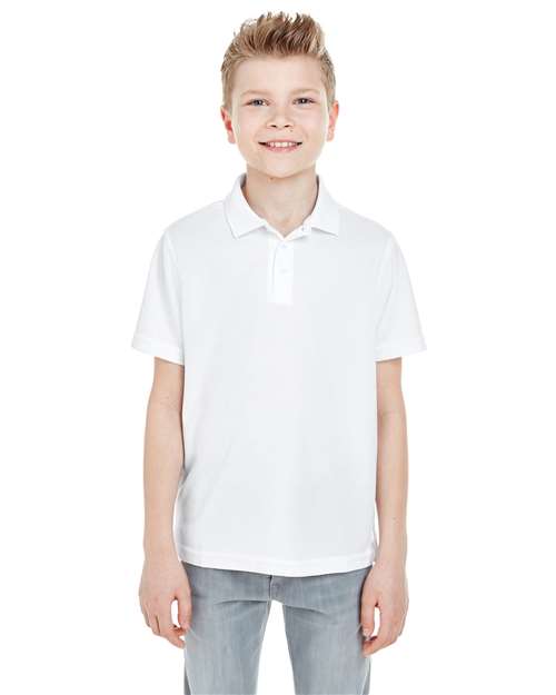 Youth Cool & Dry Mesh Piqué Polo - 8210Y 38