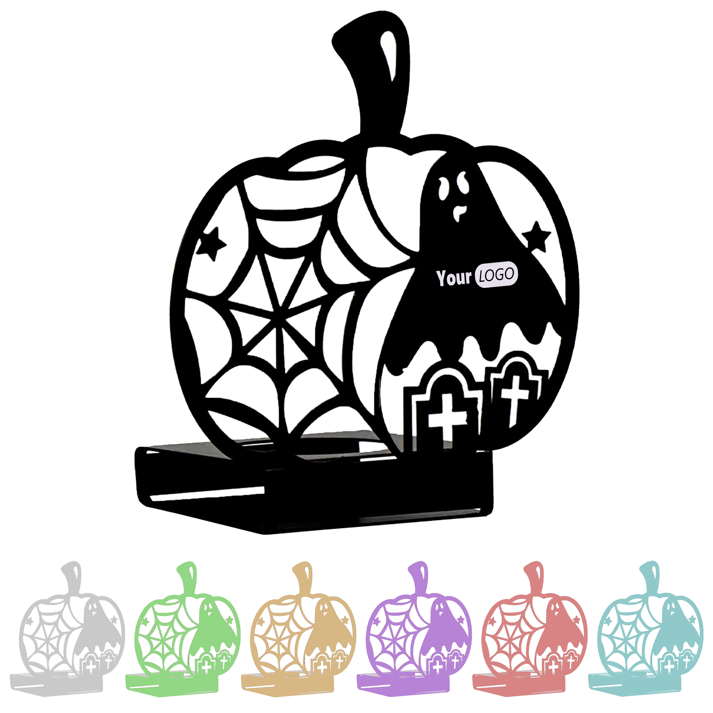 Iron Stylish Halloween Decoration With Ghostly Charm 4