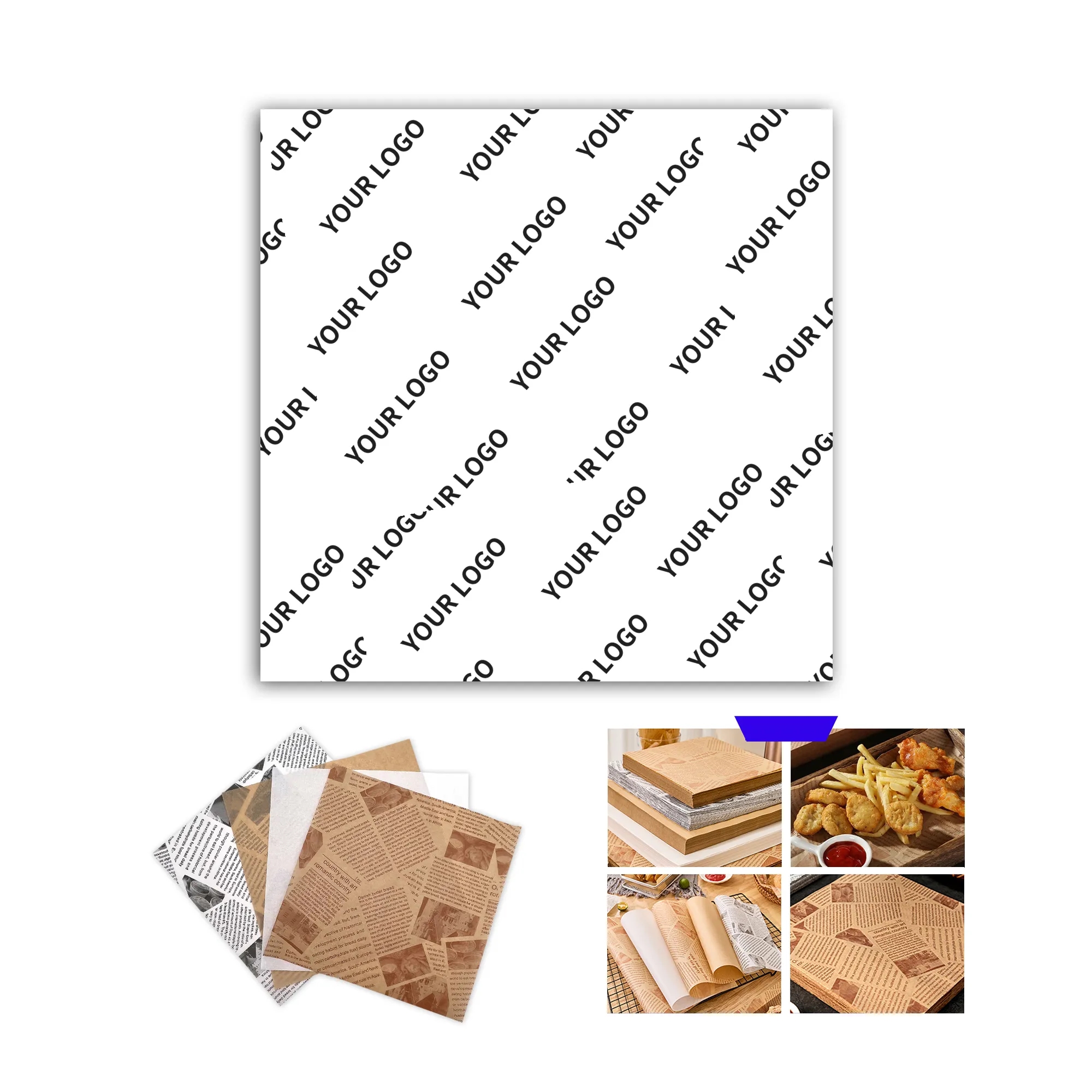 Food Wrapping Paper Grease Proof 2
