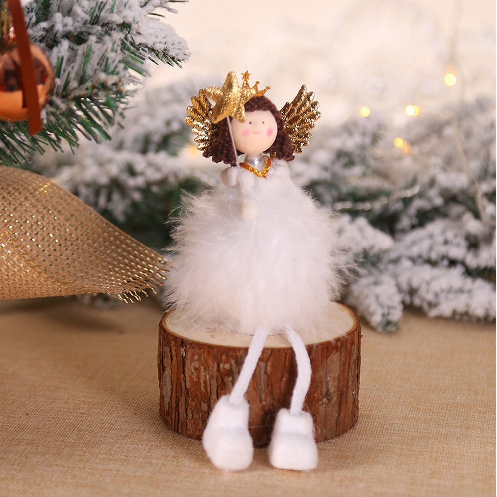Christmas White Angel Doll 8