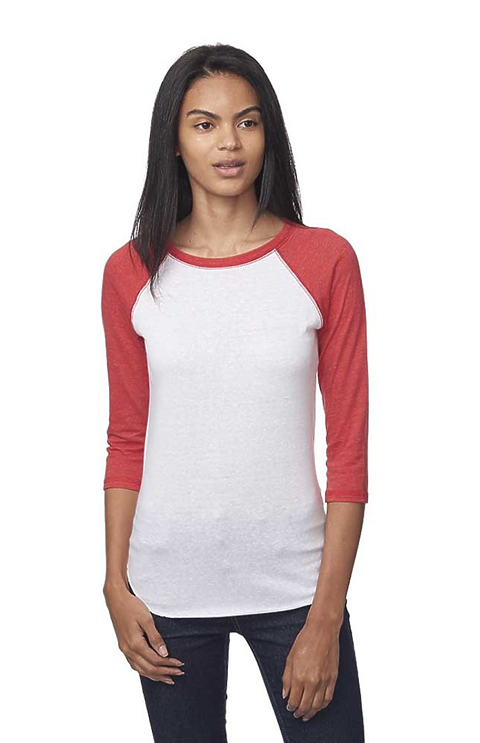 Unisex Triblend Raglan Baseball Shirt 6
