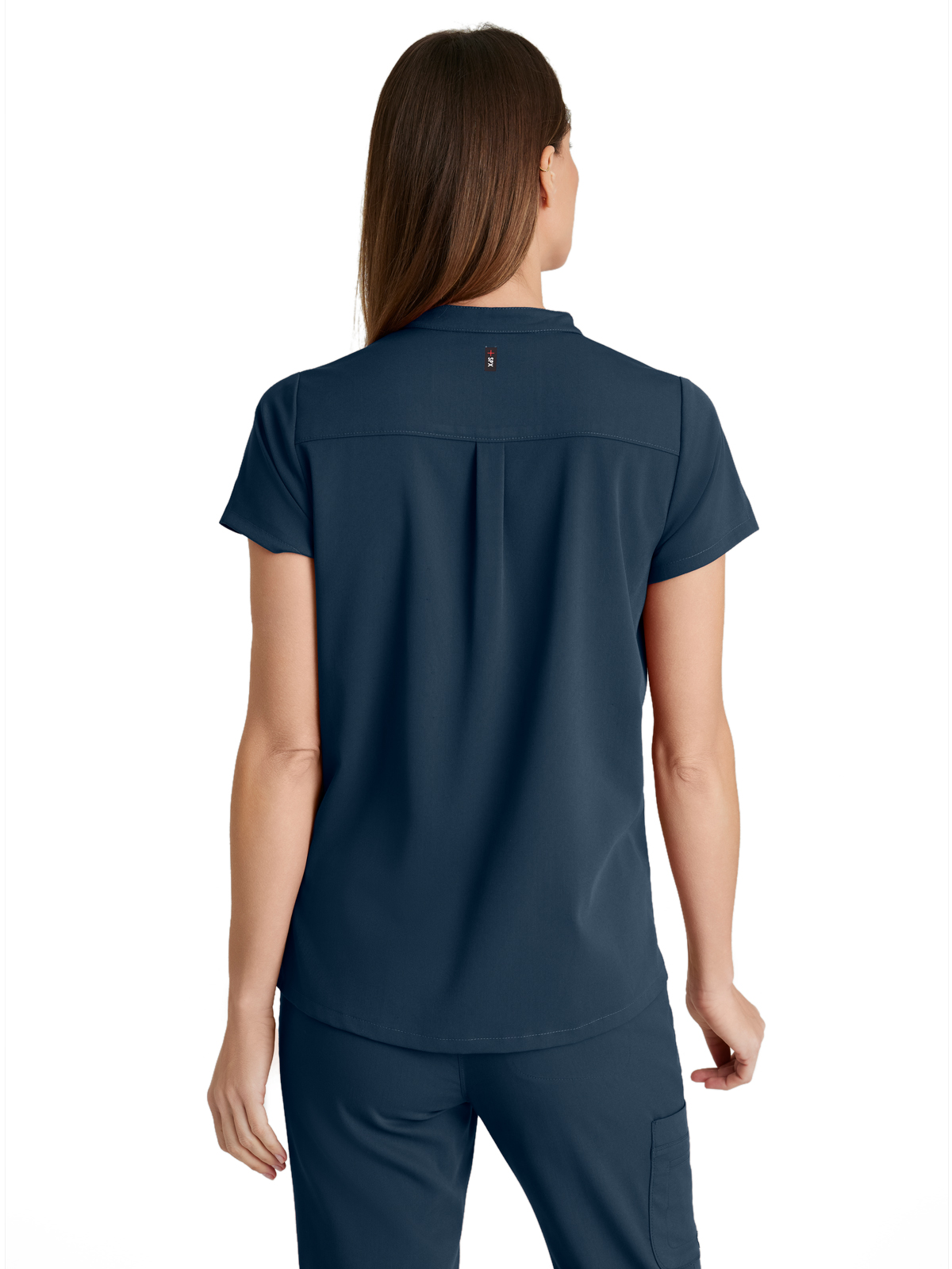 Grey's Anatomy Spandex Stretch - Women's Two-Pocket Avery Scrub Top 6