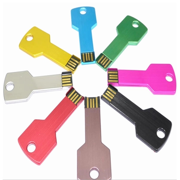 8GB Key Shaped Flash Drives 5