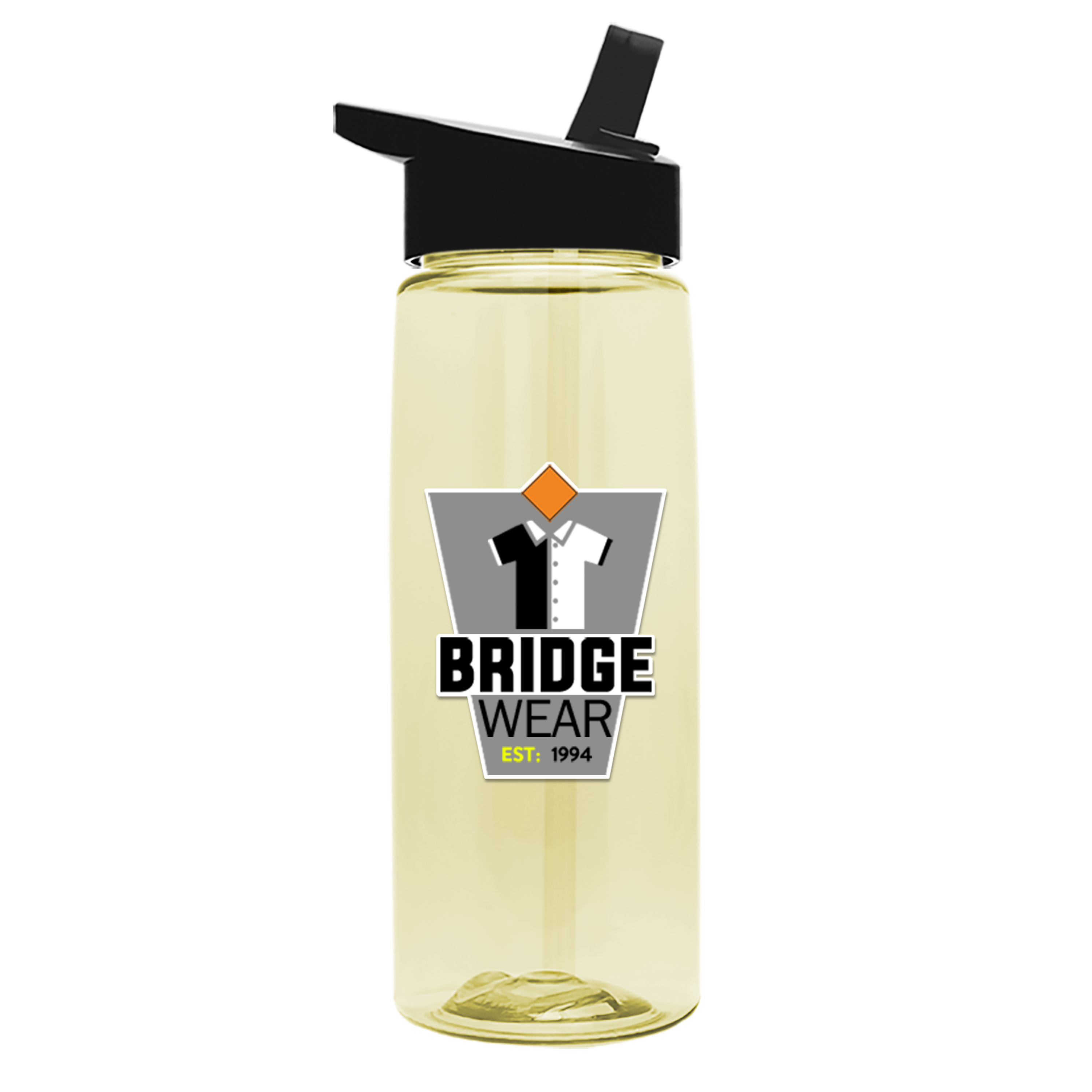 Garyline® Flair Tritan® Bottle with Flip-Straw Lid - 26 oz. 36