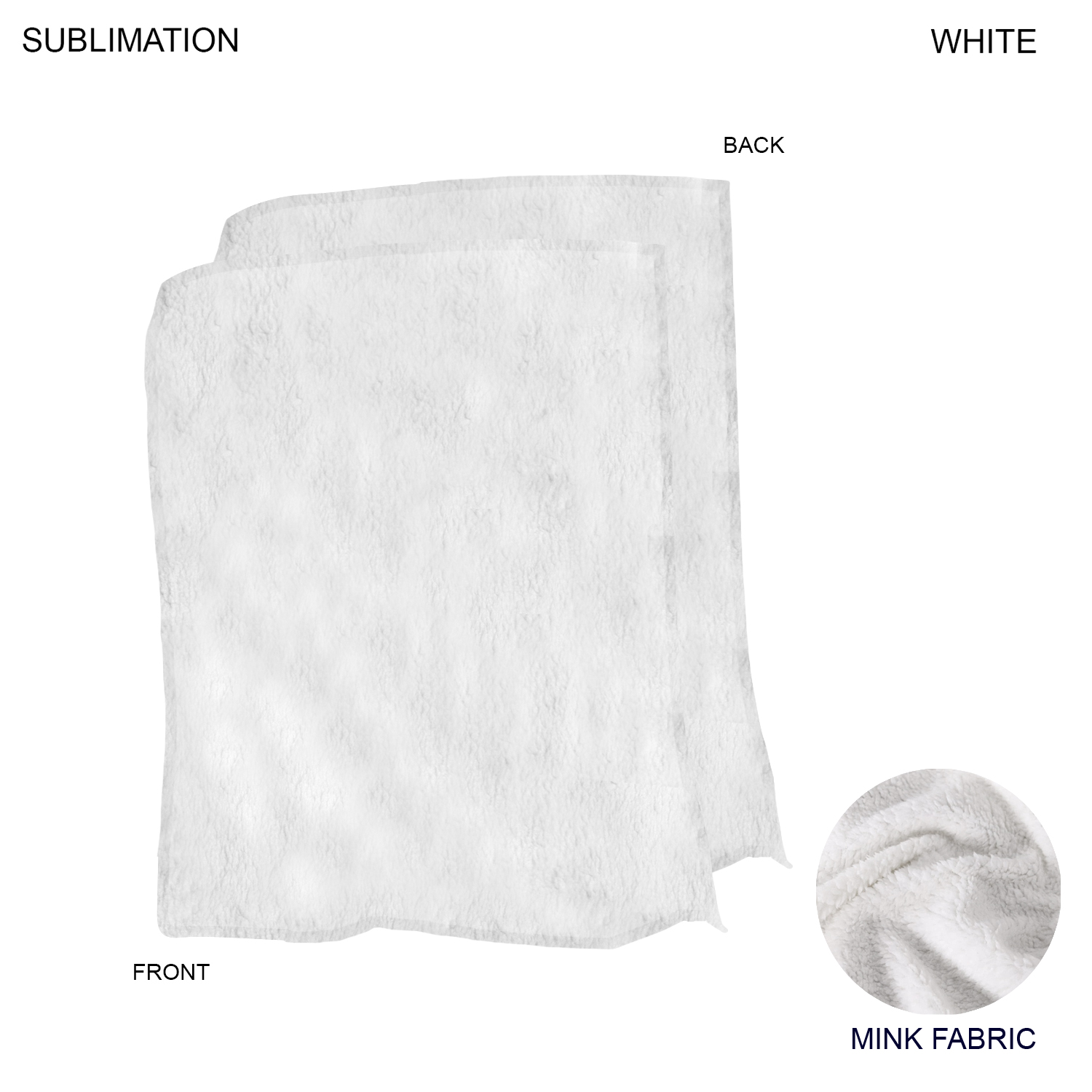 48 Hr Quick Ship - Team Blanket in Plush and cozy Mink Flannel Fleece, 60x80, Queen Bed size