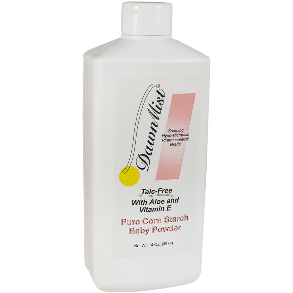 Baby Powder - Cornstarch 14 oz Aloe 1