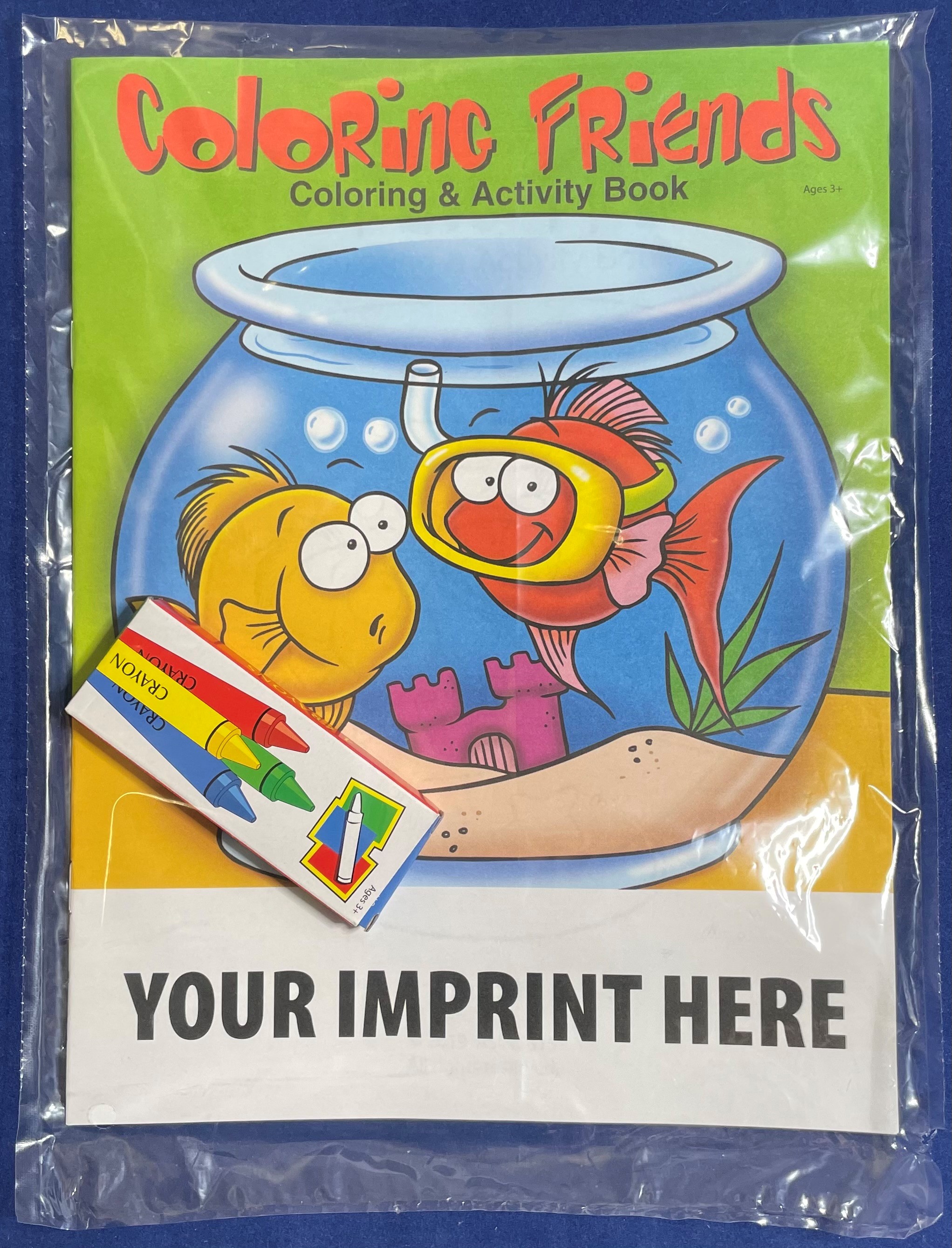 COLORING SET - Coloring Friends Coloring Book Fun Pack 2
