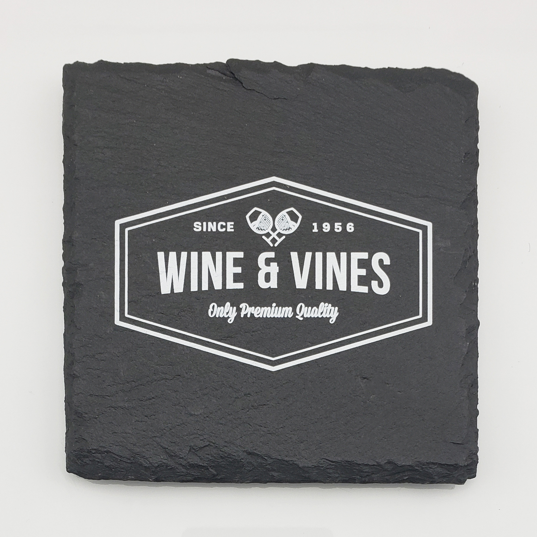Slate Square Coasters with Full Color Imprint 3