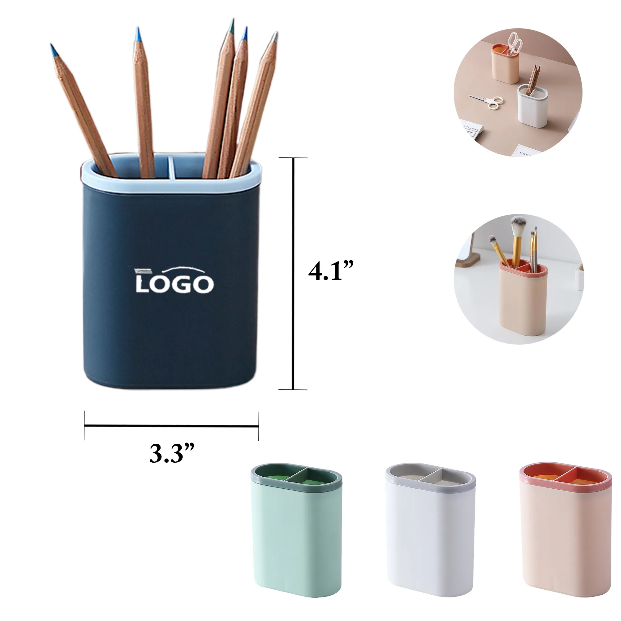 MOQ100 Pen Holder Office Supplies Learning Student 1