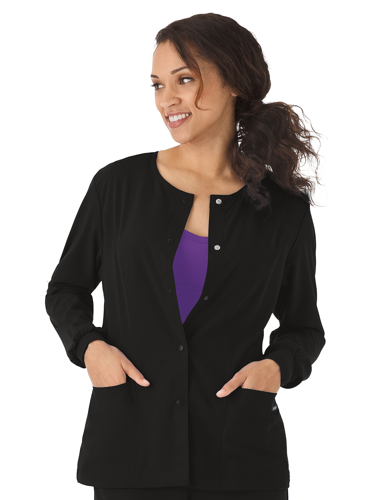 Jockey - Women's 3-Pocket Snap Front Jacket 1