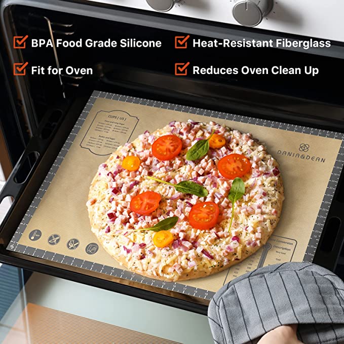 Non-Stick Reusable Silicone Baking Mats 16