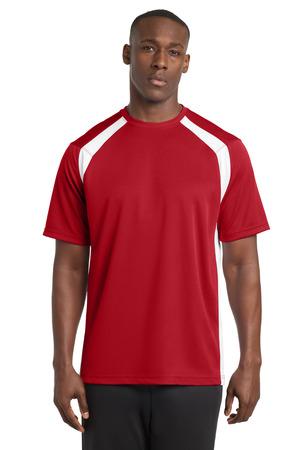 Sport-Tek Dry Zone Colorblock Crew. T478 13