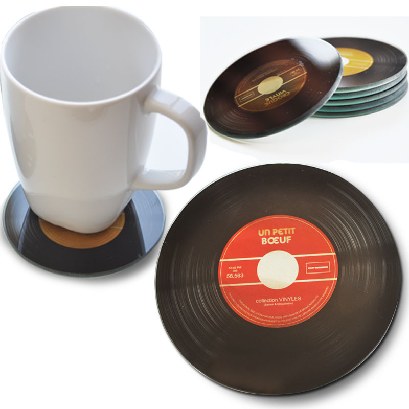 Creative Vinyl Record Heat Resistant Cup Coaster 7