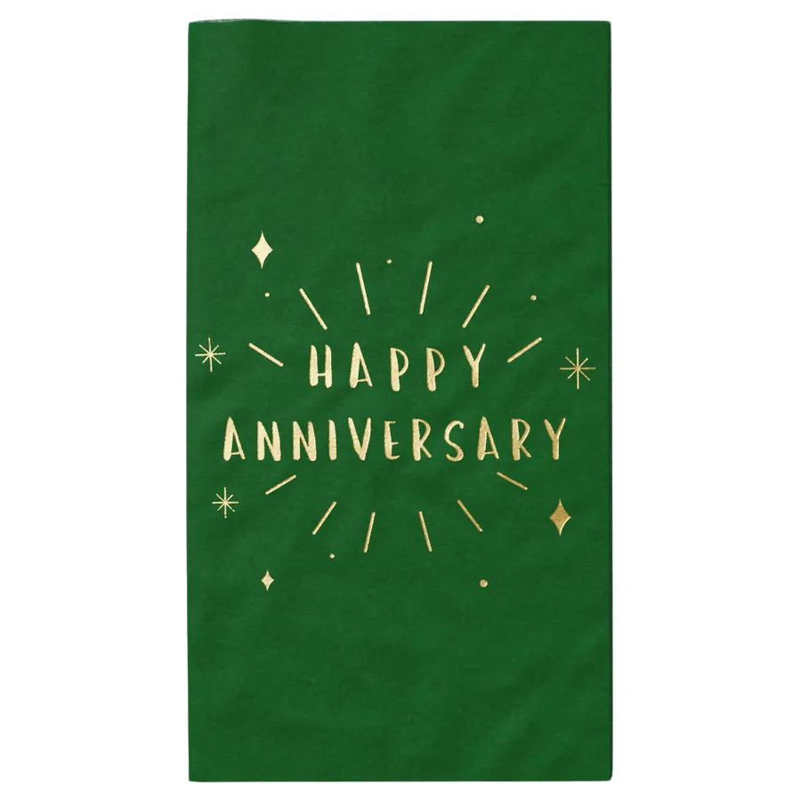 Custom Foil Stamped Towel Napkin 4