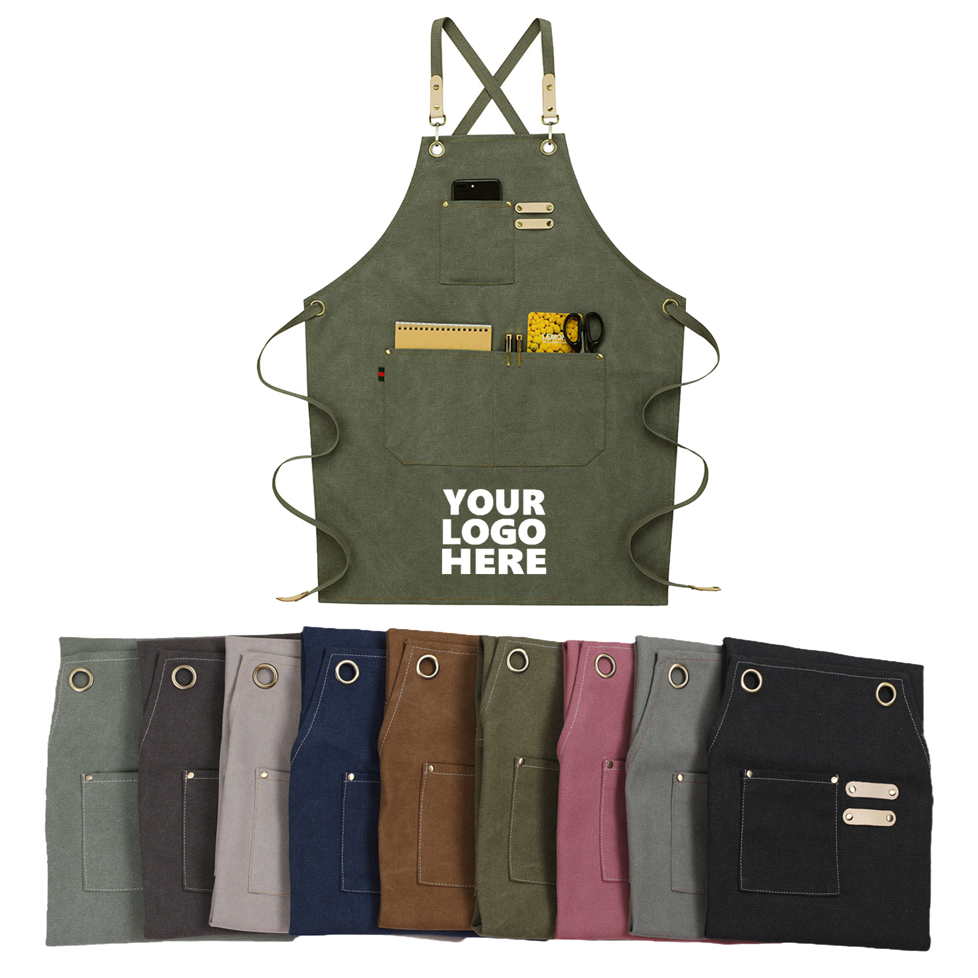 Waterproof Canva Apron 4