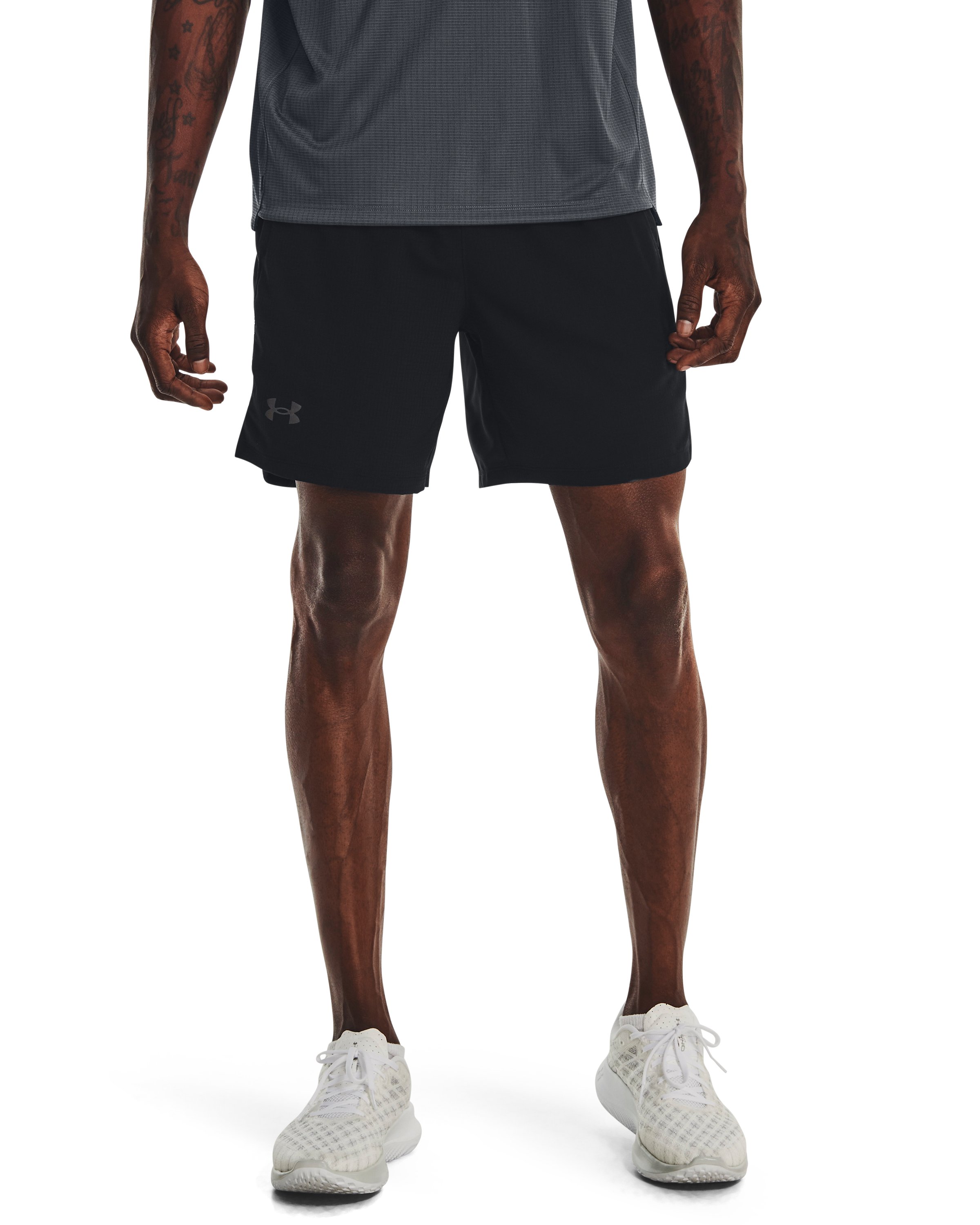 UA Launch Graphic Men's 7 Shorts 7