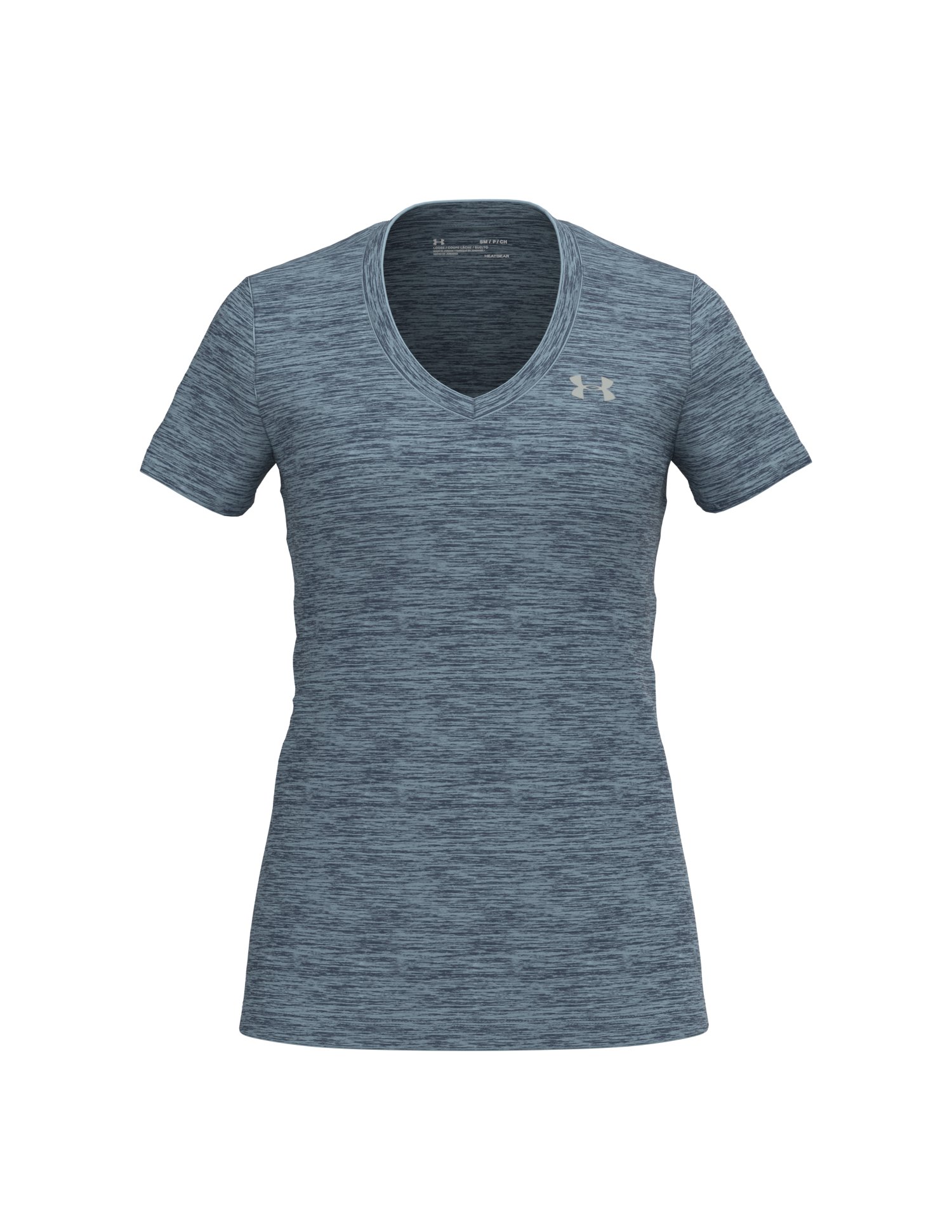 UA Tech Twist Women's V-Neck Short Sleeve 38
