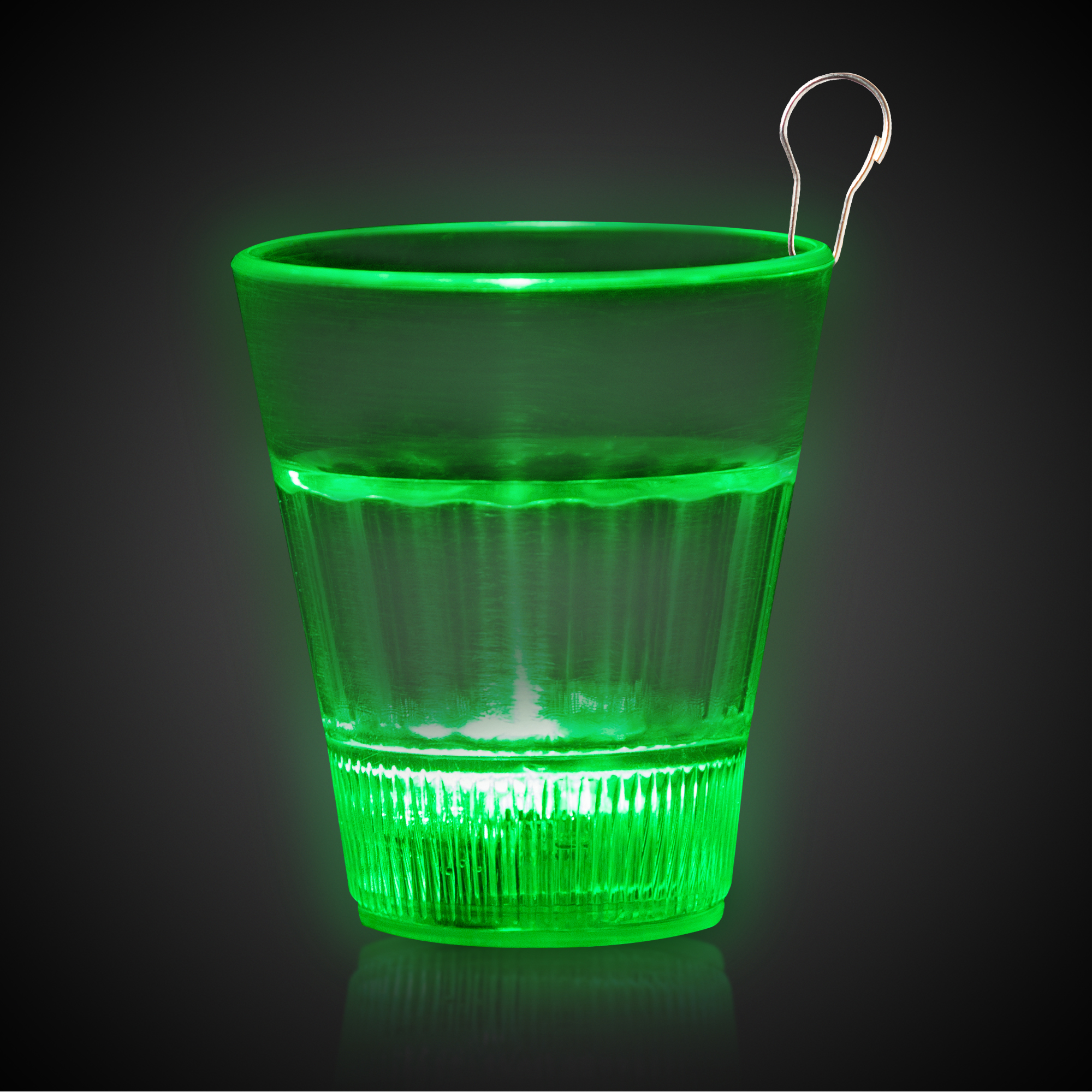 Jade LED 2oz Shot Glass Medallion 4
