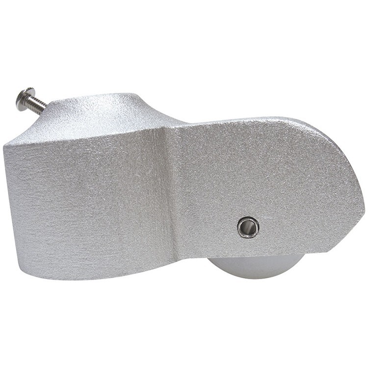 Stationary Cast Aluminum 2 1/2" Dia. Truck 2