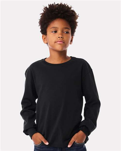 Youth 6oz. Heavyweight Long Sleeve Tee - 3511Y 93
