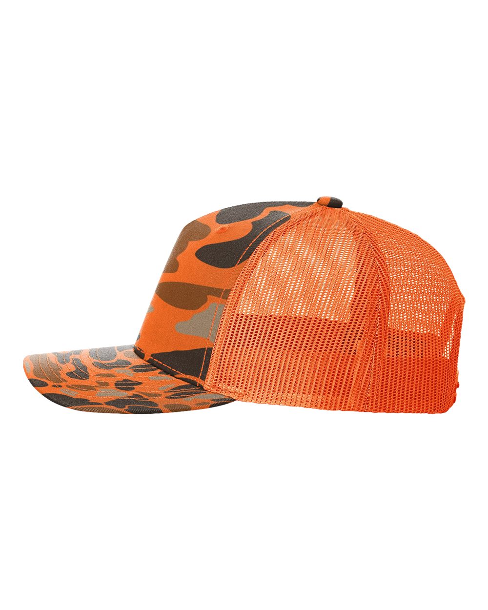 Printed Five-Panel Trucker Cap - 112PFP 12