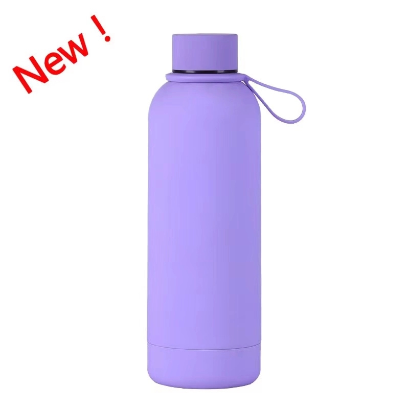 17 oz Rubber Paint Stainless Steel Water Bottle, custom water bottle with logo imprint 2