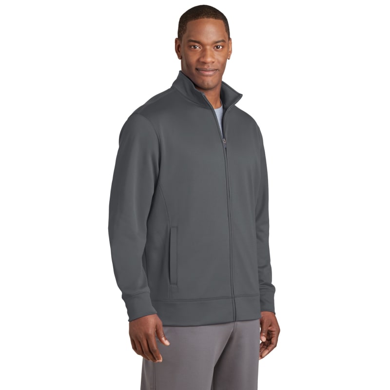Sport-Tek Sport-Wick Fleece Full-Zip Jacket. 3