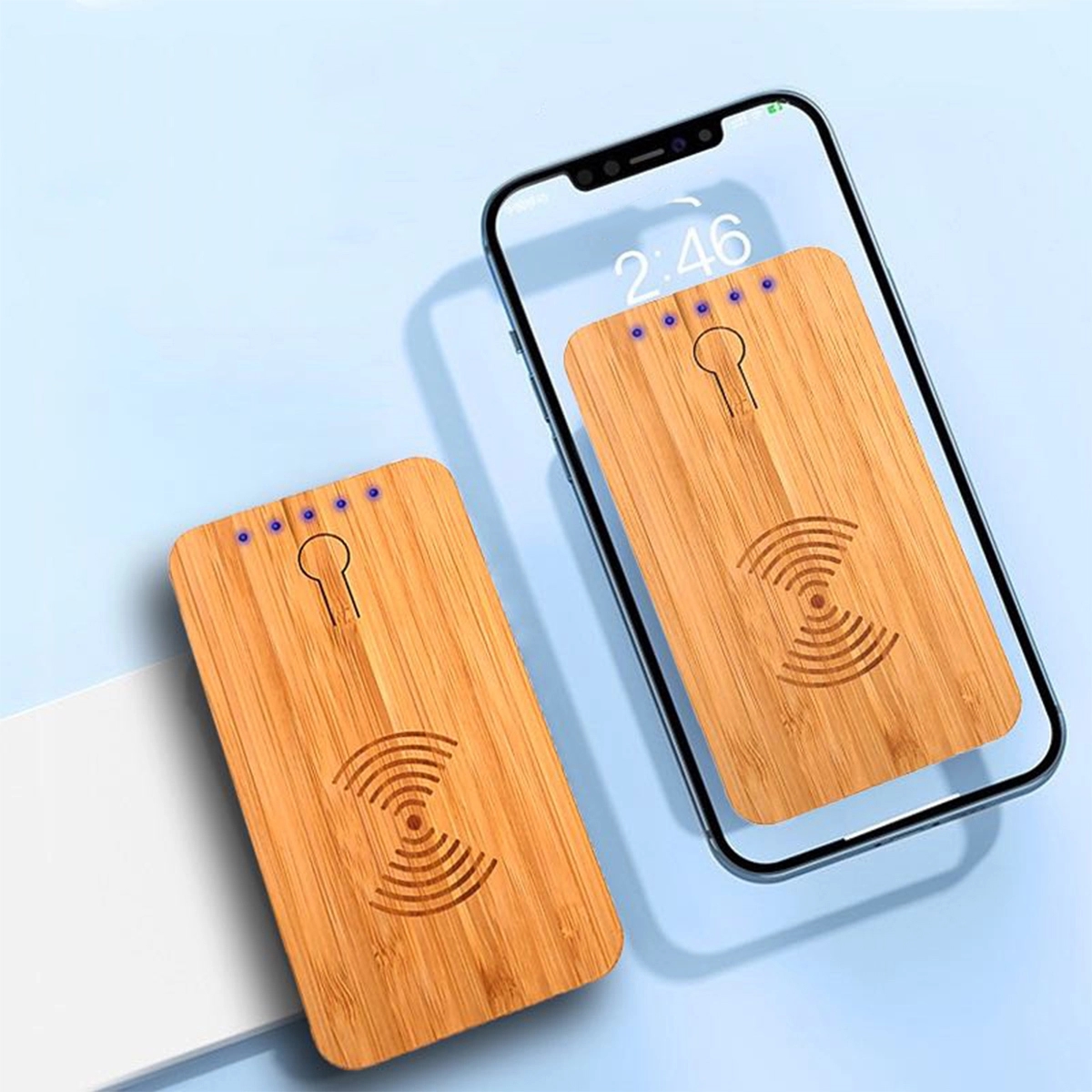 5000mAh Wireless Dual Port Power Bank 2