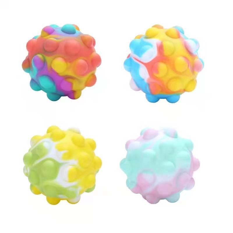 Silicone Push Bobble Fidget Stress Ball 4