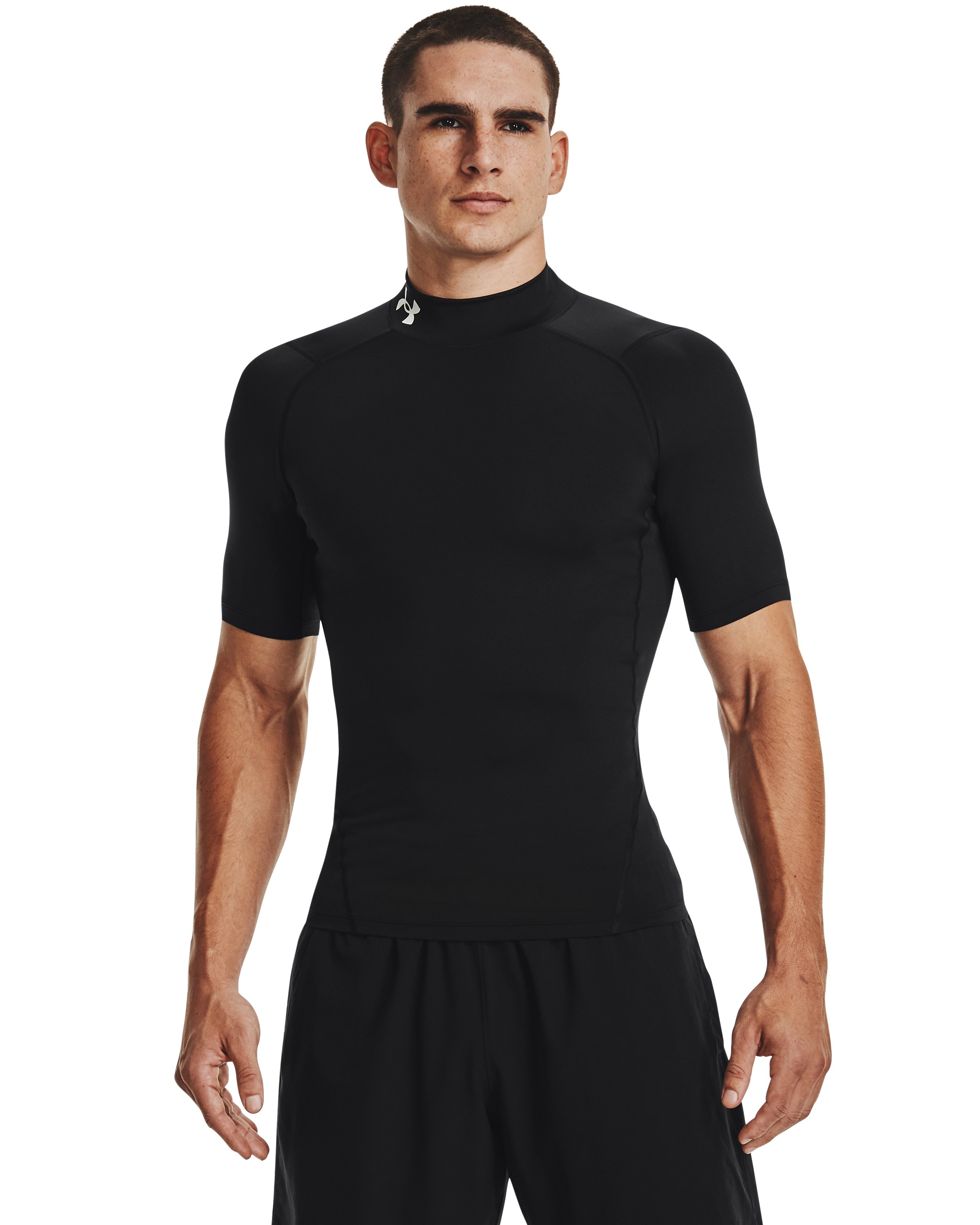 HeatGear Compression Men's Mock Short Sleeve 6